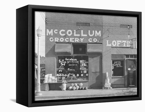Grocery store in Greensboro, Alabama, c.1936-Walker Evans-Framed Stretched Canvas