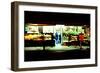 Grocery Store Off Times Square at Night, Manhattan, New York Cit-Sabine Jacobs-Framed Photographic Print