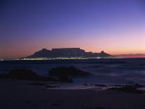 Table Mountain at Dusk, Cape Town, South Africa, Africa-Groenendijk Peter-Photographic Print