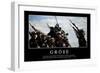 Größe: Motivationsposter Mit Inspirierendem Zitat-null-Framed Premium Photographic Print