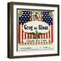 Grog au Rhum Boisson Digestive Rum Label-Lantern Press-Framed Art Print