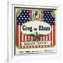 Grog au Rhum Boisson Digestive Rum Label-Lantern Press-Framed Art Print