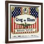 Grog au Rhum Boisson Digestive Rum Label-Lantern Press-Framed Art Print