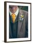 Groom at Wedding-Clive Nolan-Framed Photographic Print