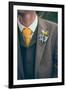 Groom at Wedding-Clive Nolan-Framed Photographic Print