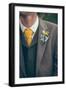 Groom at Wedding-Clive Nolan-Framed Photographic Print