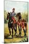 Groom with Two Horses-Henri de Toulouse-Lautrec-Mounted Art Print