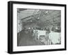 Grooming Cattle in a Cowshed, Claybury Hospital, Woodford Bridge, London, 1937-null-Framed Photographic Print