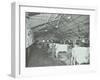 Grooming Cattle in a Cowshed, Claybury Hospital, Woodford Bridge, London, 1937-null-Framed Premium Photographic Print