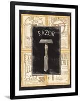 Grooming Razor-Charlene Audrey-Framed Art Print