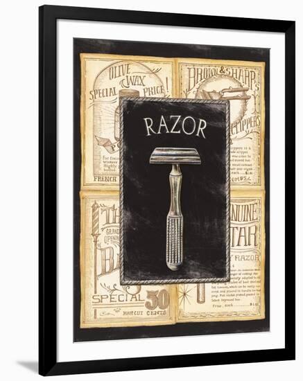 Grooming Razor-Charlene Audrey-Framed Art Print