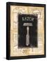 Grooming Razor-Charlene Audrey-Framed Stretched Canvas