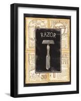 Grooming Razor-Charlene Audrey-Framed Art Print