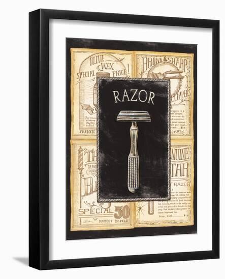 Grooming Razor-Charlene Audrey-Framed Art Print