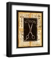 Grooming Scissors-Charlene Audrey-Framed Art Print