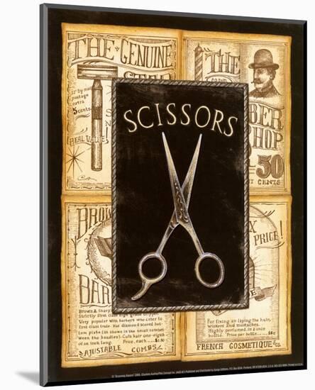 Grooming Scissors-Charlene Audrey-Mounted Art Print