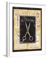 Grooming Scissors-Charlene Audrey-Framed Art Print