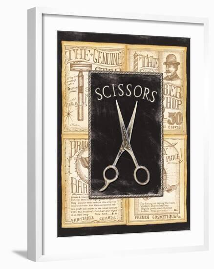 Grooming Scissors-Charlene Audrey-Framed Art Print