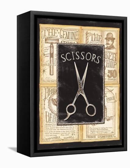 Grooming Scissors-Charlene Audrey-Framed Stretched Canvas