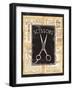 Grooming Scissors-Charlene Audrey-Framed Art Print