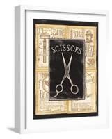 Grooming Scissors-Charlene Audrey-Framed Art Print