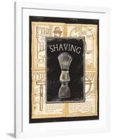 Grooming Shaving-Charlene Audrey-Framed Art Print