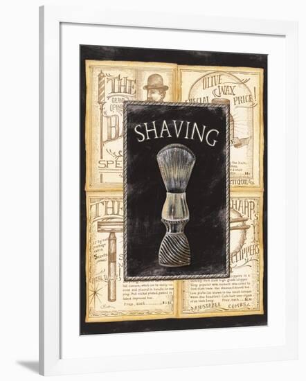 Grooming Shaving-Charlene Audrey-Framed Art Print