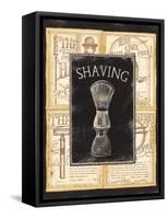 Grooming Shaving-Charlene Audrey-Framed Stretched Canvas