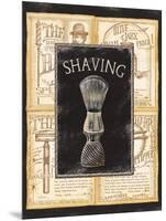 Grooming Shaving-Charlene Audrey-Mounted Art Print