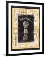 Grooming Shaving-Charlene Audrey-Framed Art Print