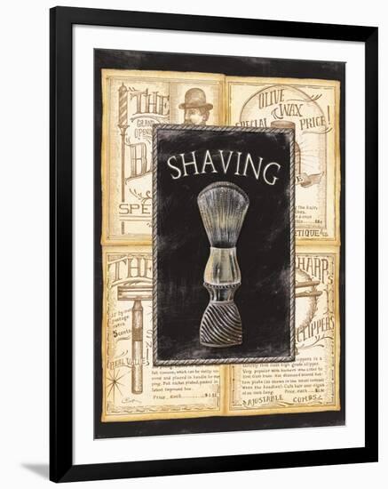 Grooming Shaving-Charlene Audrey-Framed Art Print