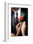 Grooms Wedding Flower-mrorange002-Framed Photographic Print