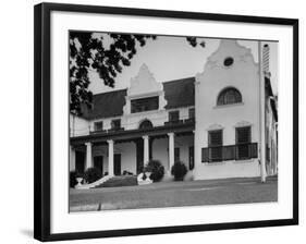 Groote Schuur, Cecil John Rhodes's Home and Presently the Cape Town Residence of the Prime Minister-null-Framed Photographic Print