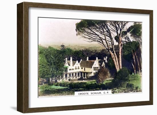 Groote Schuur House, Cape Town, South Africa, C1920S-null-Framed Giclee Print