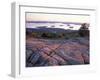 Grooves in the Granite on Summit of Cadillac Mountain, Acadia National Park, Maine, USA-Jerry & Marcy Monkman-Framed Premium Photographic Print