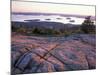 Grooves in the Granite on Summit of Cadillac Mountain, Acadia National Park, Maine, USA-Jerry & Marcy Monkman-Mounted Photographic Print