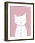 Groovy Cat - Mini-Lottie Fontaine-Framed Art Print