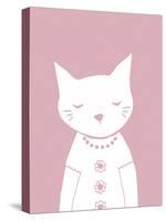 Groovy Cat - Mini-Lottie Fontaine-Stretched Canvas