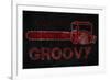 Groovy Chainsaw Movie-null-Framed Art Print