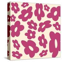 Groovy Florals-Andrea Buenfil-Stretched Canvas