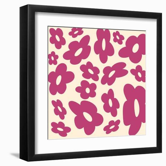 Groovy Florals-Andrea Buenfil-Framed Art Print