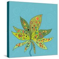 Groovy Lotus-Jan Weiss-Stretched Canvas