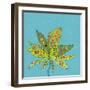 Groovy Lotus-Jan Weiss-Framed Art Print