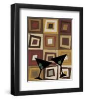 Groovy Martini II-Celeste Peters-Framed Giclee Print