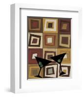 Groovy Martini II-Celeste Peters-Framed Giclee Print