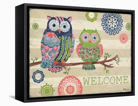 Groovy Owls I-Paul Brent-Framed Stretched Canvas