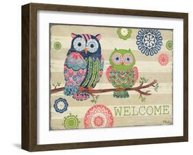 Groovy Owls I-Paul Brent-Framed Art Print