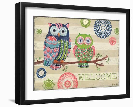 Groovy Owls I-Paul Brent-Framed Art Print