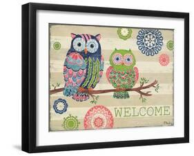 Groovy Owls I-Paul Brent-Framed Art Print