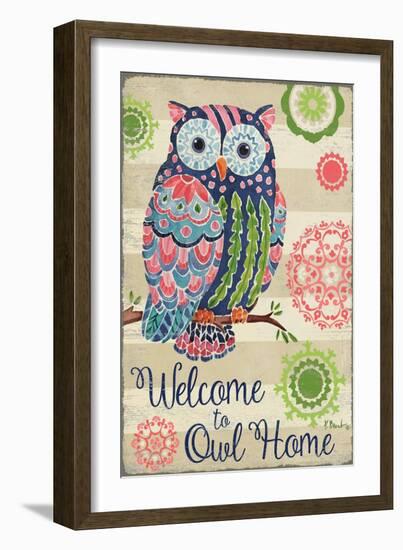 Groovy Owls II-Paul Brent-Framed Art Print